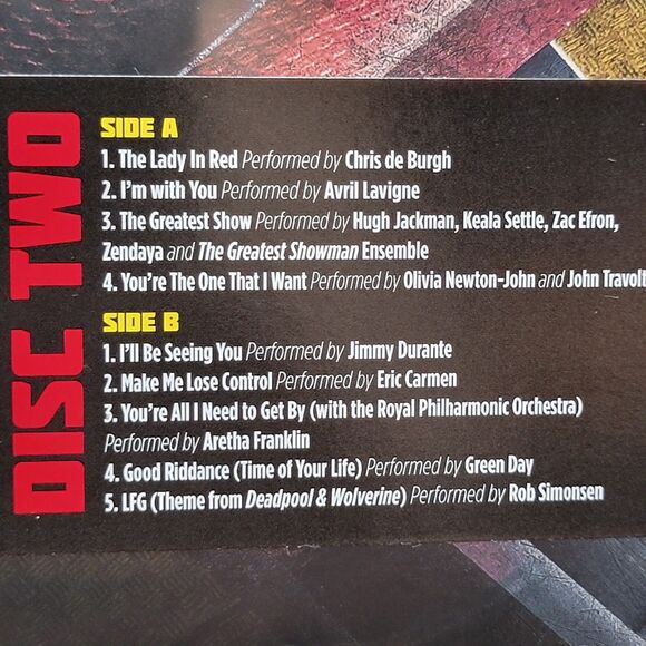 VINYL Deadpool & Wolverine Sdtk 2 Translucent Yellow LP + Poster NEW / SEALED - Picture 6 of 6